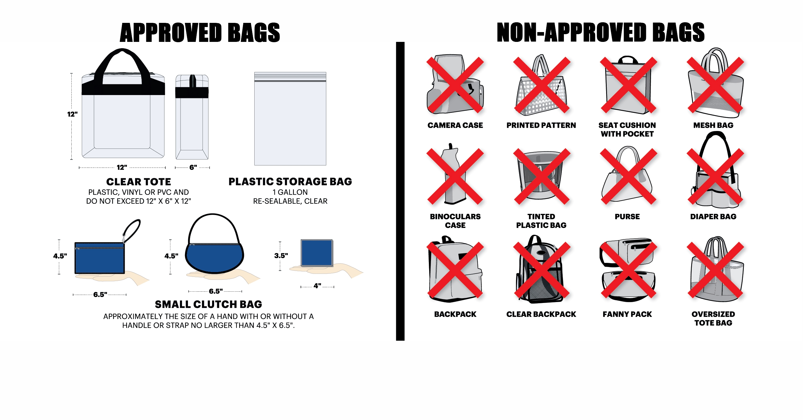 LBMS Clear Bag Graphic